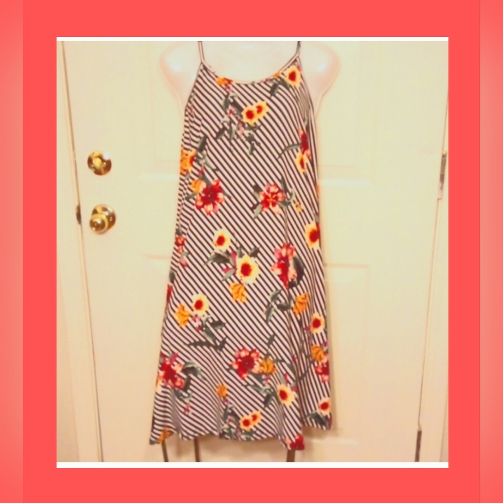 Vibrant Floral  Sundress